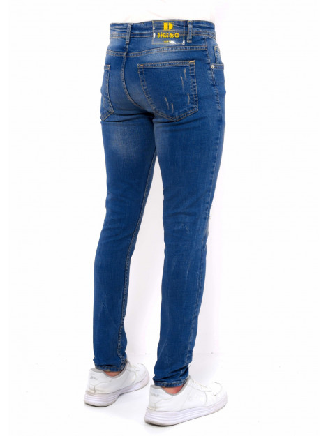 True Rise Ripped jeans slim fit strech dc D&C-046 large True Rise Ripped jeans slim fit strech dc D&C-046 large