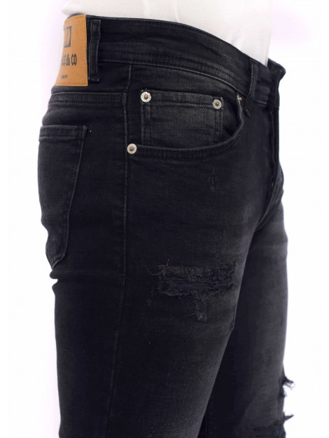 True Rise Gescheurde jeans slim fit dc D&C-049 large