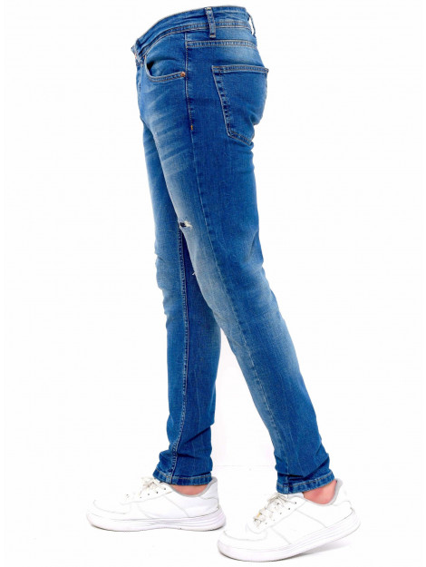 True Rise Jeans slim fit met gaten dc D&C-036 large True Rise Jeans slim fit met gaten dc D&C-036 large
