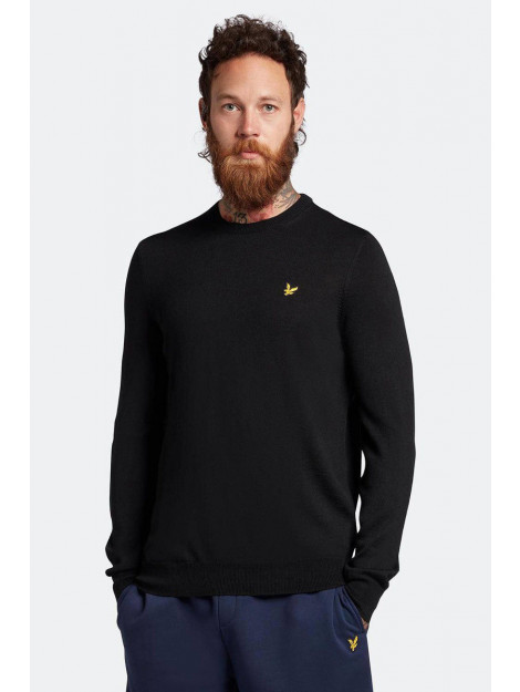 Lyle and Scott golf crew neck pullover - 057756_990-S large