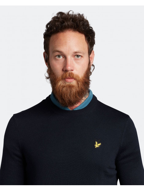 Lyle and Scott golf crew neck pullover - 057756_098-S large