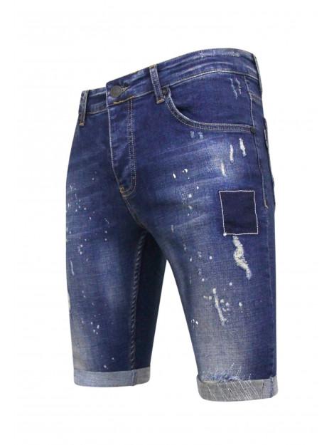 Local Fanatic Korte broek slim fit met gaten 1026 LF-SHRT-1026 large Local Fanatic Korte broek slim fit met gaten 1026 LF-SHRT-1026 large