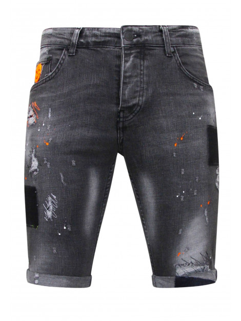 Local Fanatic Slim fit korte spijkerbroek 1034 LF-SHRT-1034 large