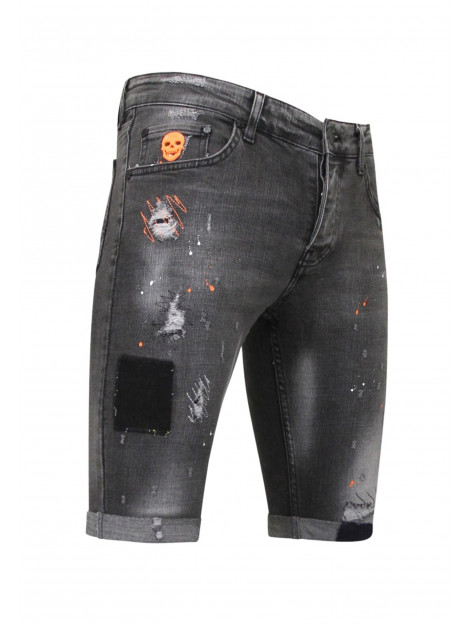 Local Fanatic Slim fit korte spijkerbroek 1034 LF-SHRT-1034 large