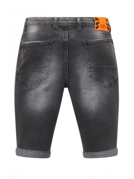 Local Fanatic Slim fit korte spijkerbroek 1034 LF-SHRT-1034 large