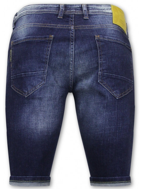Local Fanatic Korte broek met verfspatten 1052 LF-DNM-1051 large Local Fanatic Korte broek met verfspatten 1052 LF-DNM-1051 large