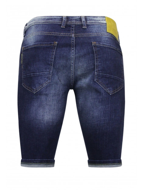 Local Fanatic Korte broek met verfspatten 1052 LF-DNM-1051 large Local Fanatic Korte broek met verfspatten 1052 LF-DNM-1051 large