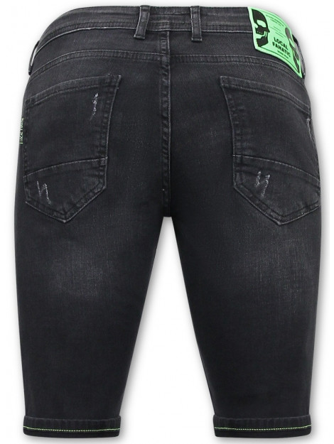 Local Fanatic Korte spijkerbroek stretch 1045 LF-DNM-1045 large Local Fanatic Korte spijkerbroek stretch 1045 LF-DNM-1045 large