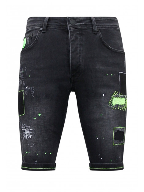 Local Fanatic Korte spijkerbroek stretch 1045 LF-DNM-1045 large Local Fanatic Korte spijkerbroek stretch 1045 LF-DNM-1045 large