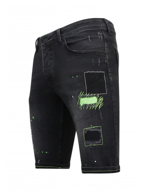 Local Fanatic Korte spijkerbroek stretch 1045 LF-DNM-1045 large Local Fanatic Korte spijkerbroek stretch 1045 LF-DNM-1045 large