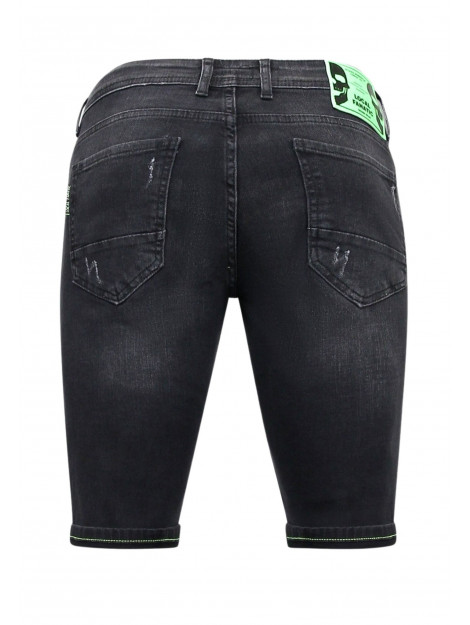 Local Fanatic Korte spijkerbroek stretch 1045 LF-DNM-1045 large Local Fanatic Korte spijkerbroek stretch 1045 LF-DNM-1045 large