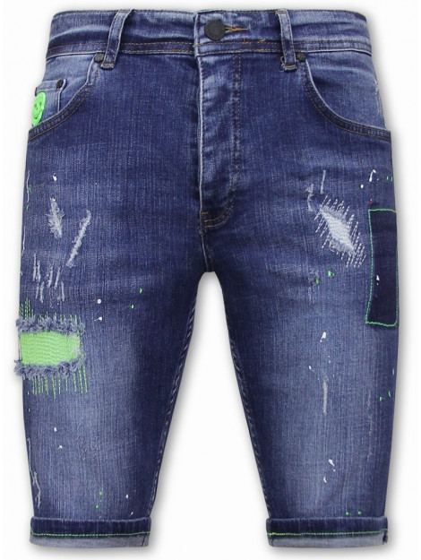 Local Fanatic Slim fit korte broek 1044 LF-DNM-1044 large Local Fanatic Slim fit korte broek 1044 LF-DNM-1044 large