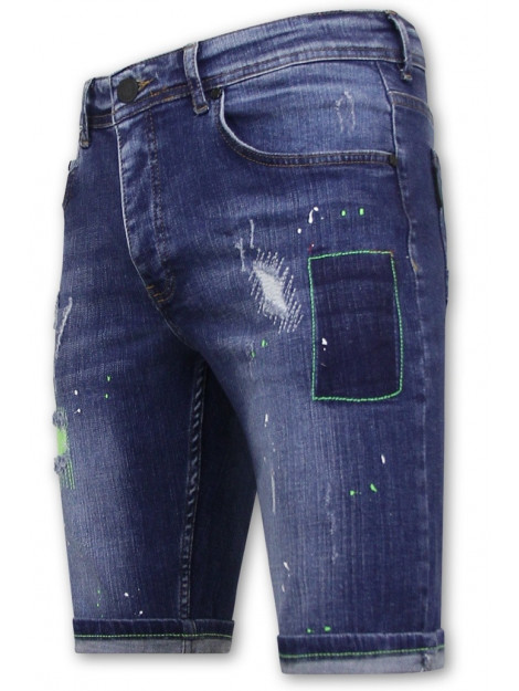 Local Fanatic Slim fit korte broek 1044 LF-DNM-1044 large Local Fanatic Slim fit korte broek 1044 LF-DNM-1044 large