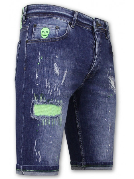 Local Fanatic Slim fit korte broek 1044 LF-DNM-1044 large Local Fanatic Slim fit korte broek 1044 LF-DNM-1044 large