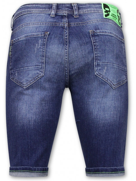 Local Fanatic Slim fit korte broek 1044 LF-DNM-1044 large Local Fanatic Slim fit korte broek 1044 LF-DNM-1044 large