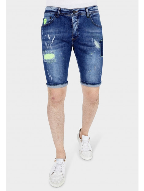 Local Fanatic Slim fit korte broek 1044 LF-DNM-1044 large Local Fanatic Slim fit korte broek 1044 LF-DNM-1044 large