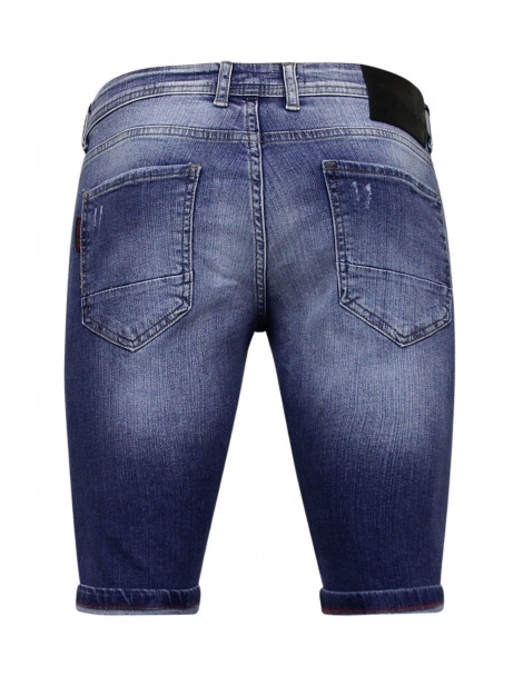 Local Fanatic Korte broek met verfspatten 1043 LF-DNM-1043 large Local Fanatic Korte broek met verfspatten 1043 LF-DNM-1043 large