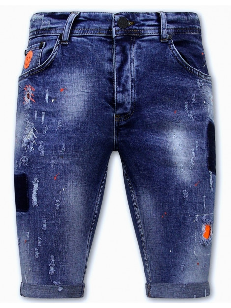 Local Fanatic Korte spijkerbroek stretch xxx LF-DNM-1014 large Local Fanatic Korte spijkerbroek stretch xxx LF-DNM-1014 large