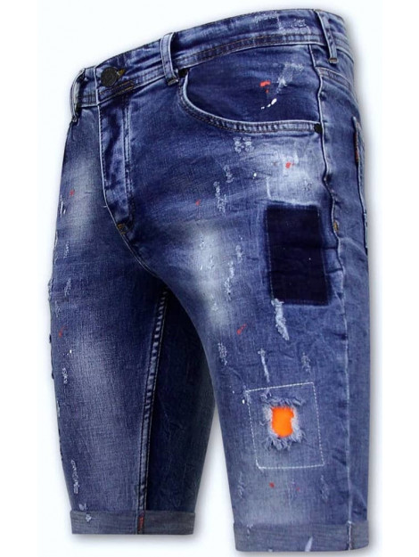 Local Fanatic Korte spijkerbroek stretch xxx LF-DNM-1014 large Local Fanatic Korte spijkerbroek stretch xxx LF-DNM-1014 large