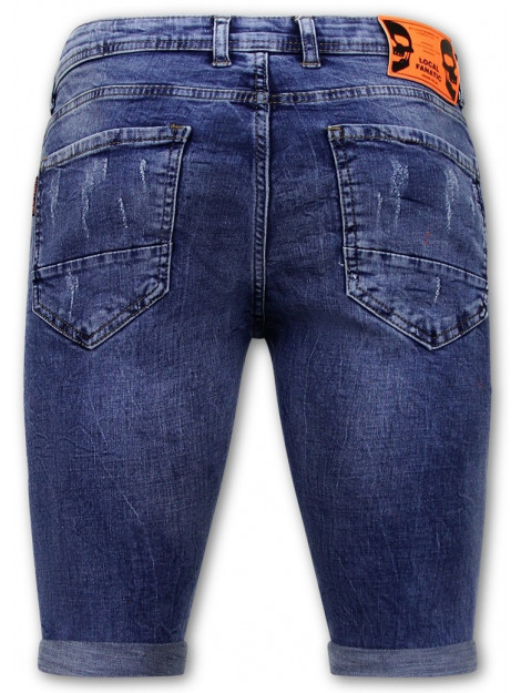 Local Fanatic Korte spijkerbroek stretch xxx LF-DNM-1014 large Local Fanatic Korte spijkerbroek stretch xxx LF-DNM-1014 large