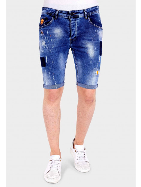 Local Fanatic Korte spijkerbroek stretch xxx LF-DNM-1014 large Local Fanatic Korte spijkerbroek stretch xxx LF-DNM-1014 large