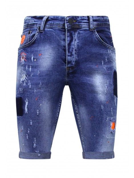 Local Fanatic Korte spijkerbroek stretch xxx LF-DNM-1014 large Local Fanatic Korte spijkerbroek stretch xxx LF-DNM-1014 large