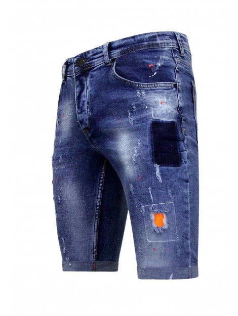 Local Fanatic Korte spijkerbroek stretch xxx LF-DNM-1014 large Local Fanatic Korte spijkerbroek stretch xxx LF-DNM-1014 large