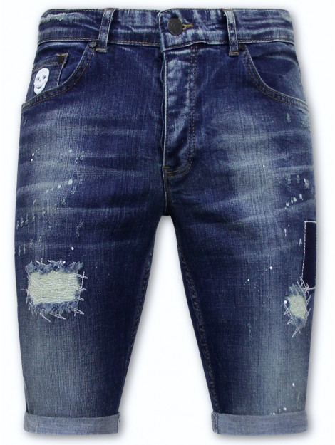 Local Fanatic Korte spijkerbroek stretch xxx LF-DNM-1015 large Local Fanatic Korte spijkerbroek stretch xxx LF-DNM-1015 large