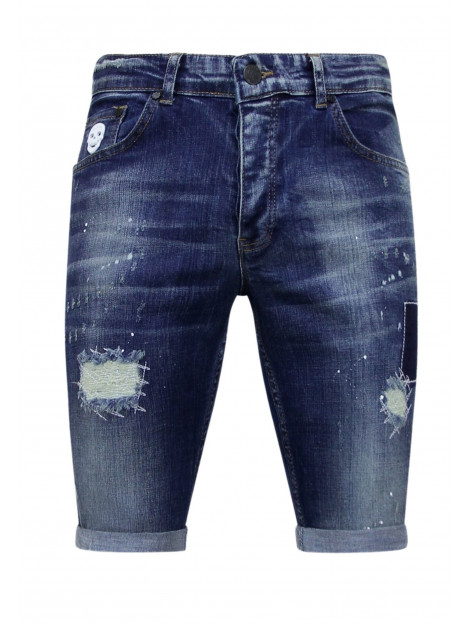 Local Fanatic Korte spijkerbroek stretch xxx LF-DNM-1015 large Local Fanatic Korte spijkerbroek stretch xxx LF-DNM-1015 large