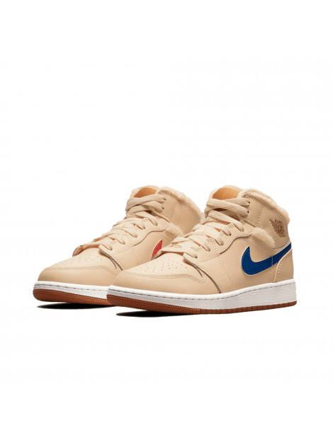 Nike Air jordan 1 mid fleece pearl white (gs) DO2207-264 large