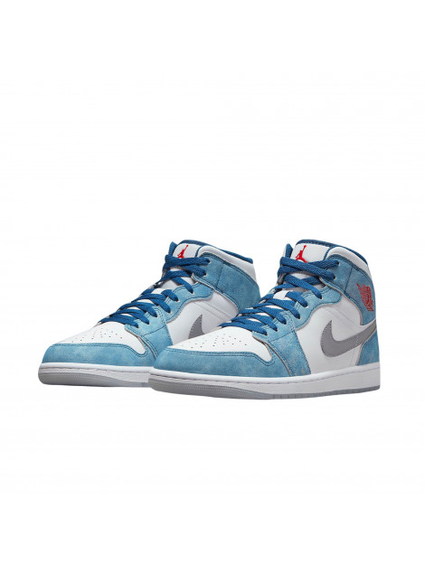 Nike Air jordan 1 mid se french blue light steel (gs) DR6235-401 large