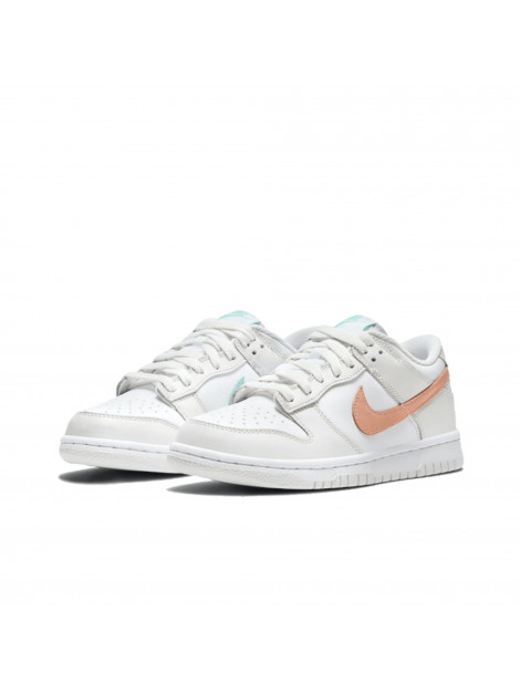 Nike Dunk low white bone peach aqua (gs) CW1590-101 large