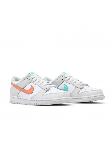 Nike Dunk low white bone peach aqua (gs) CW1590-101 large