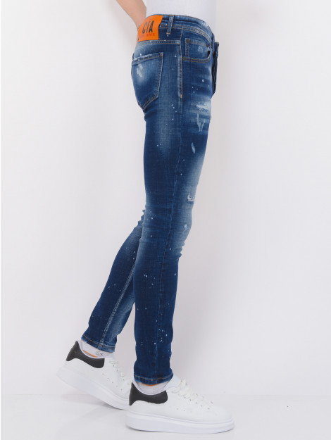 Local Fanatic Designer jeans h paint splatter slim fit LF-DNM-1072 large