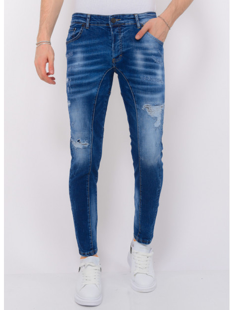Local Fanatic Distressed ripped jeans slim fit LF-DNM-1082 large