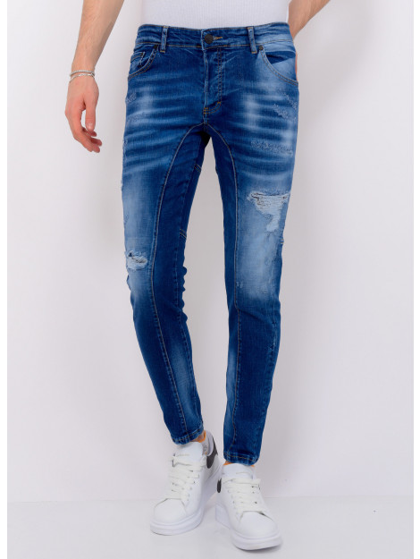 Local Fanatic Distressed ripped jeans slim fit LF-DNM-1082 large