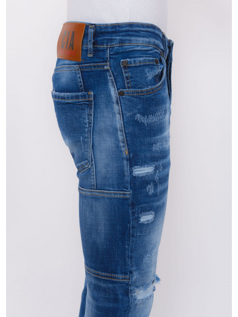 Local Fanatic Distressed ripped jeans slim fit LF-DNM-1082 large
