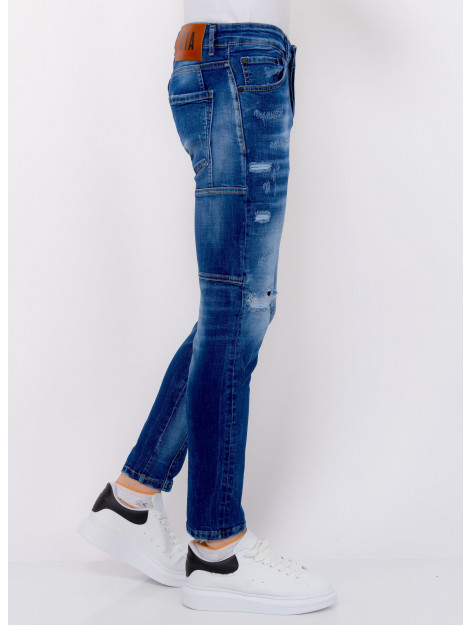 Local Fanatic Distressed ripped jeans slim fit LF-DNM-1082 large