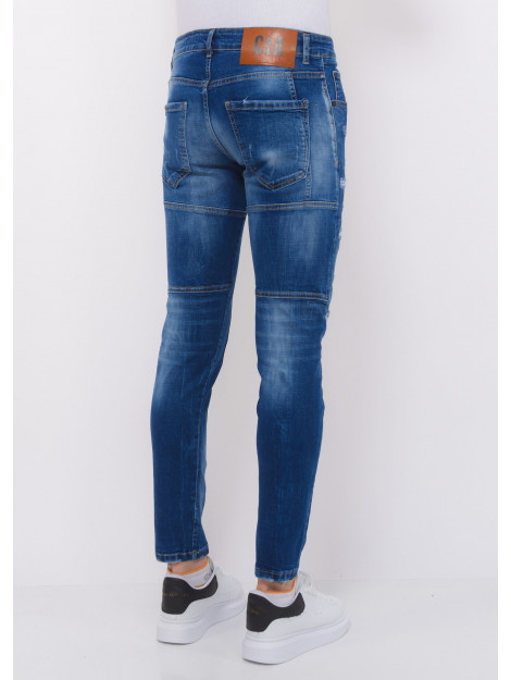 Local Fanatic Distressed ripped jeans slim fit LF-DNM-1082 large