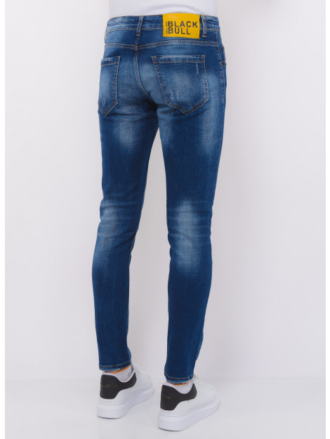 Local Fanatic Blue ripped jeans slim fit LF-DNM-1081 large