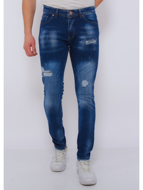 True Rise Broek met gaten slim fit dc D&C-043 large True Rise Broek met gaten slim fit dc D&C-043 large