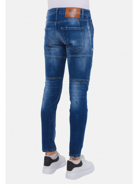 Local Fanatic Distressed ripped jeans slim fit LF-DNM-1082 large