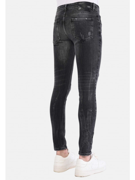 Local Fanatic Jeans met verfspatten 1061 LF-DNM-1061 large Local Fanatic Jeans met verfspatten 1061 LF-DNM-1061 large