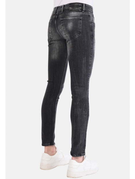 Local Fanatic Slim fit jeans met gaten 1055 LF-DNM-1055 large