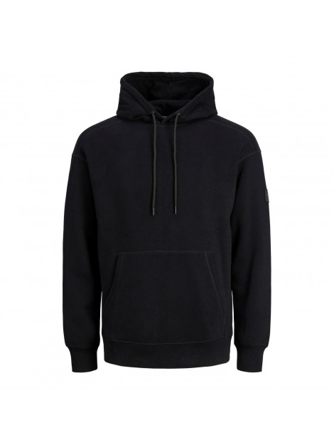Jack & Jones Jcoclassic waffle sweat hood 12216342-BLK-S large