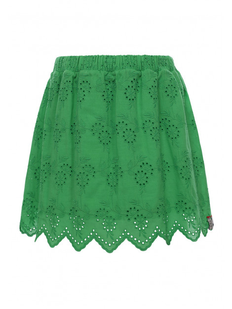 Looxs Revolution Broderie rokje clover green voor meisjes in de kleur 2311-7716-302 large