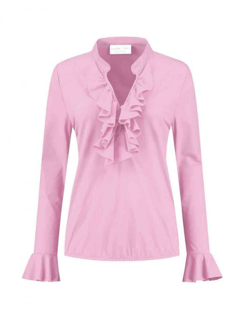 Helena Hart 7257 blouse ruche rose 7257 large