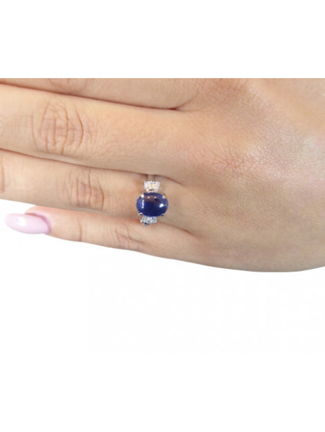 Atelier Christian Ring met saffieren en diamanten 0671AC large