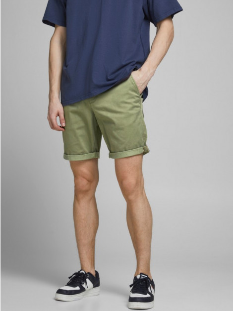 Jack & Jones 12165604 bowie solid deep light green heren short Deep Lichen Gren/12165604 Bowie Solid large
