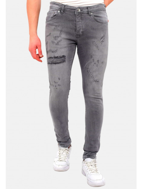 True Rise Broek met gaten slim fit dc D&C-055 large